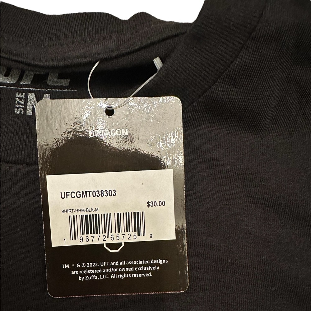 UFC Hispanic Heritage Month Black Colorful Graphic T-Shirt Men Unisex Medium $30 - Picture 6 of 6